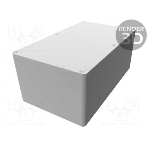 1590WEE; Enclosure: multipurpose; X: 120mm; Y: 200mm; Z: 85mm; 1590W; natural; HAMMOND