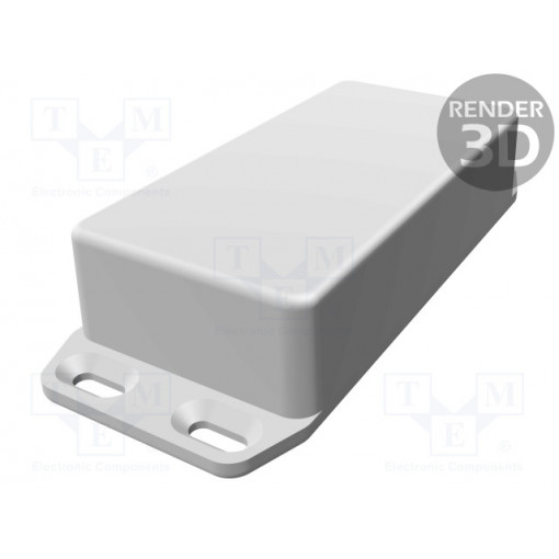 1590WGFLBK; Enclosure: multipurpose; X: 50mm; Y: 100mm; Z: 25mm; 1590W; aluminium; HAMMOND