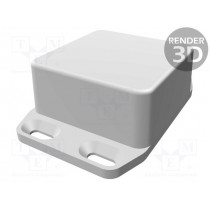 1590WLLBF; Enclosure: multipurpose; X: 50mm; Y: 50mm; Z: 25mm; with fixing lugs; HAMMOND