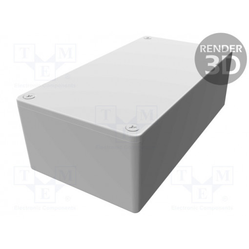 1590WP; Enclosure: multipurpose; X: 82mm; Y: 153mm; Z: 50mm; 1590W; aluminium; HAMMOND