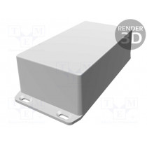 1590WP1FLBK; Enclosure: multipurpose; X: 82mm; Y: 153mm; Z: 50mm; 1590W; aluminium; HAMMOND