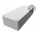 1590Z166; Enclosure: multipurpose; X: 160mm; Y: 360mm; Z: 90mm; 1590Z; natural; HAMMOND