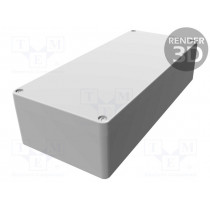 1590Z166; Enclosure: multipurpose; X: 160mm; Y: 360mm; Z: 90mm; 1590Z; natural; HAMMOND