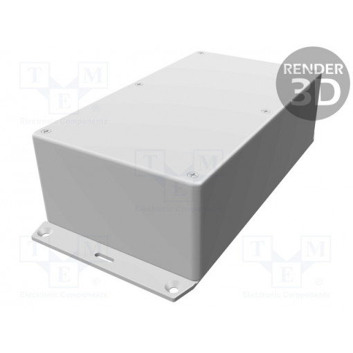 1591EF2SBK; Enclosure: multipurpose; X: 110mm; Y: 191mm; Z: 62mm; 1591; ABS; black; HAMMOND
