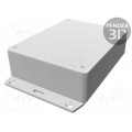 1591GF2GY; Enclosure: multipurpose; X: 94mm; Y: 121mm; Z: 35mm; 1591; ABS; grey; HAMMOND