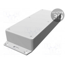1591HF2GY; Enclosure: multipurpose; X: 71mm; Y: 165mm; Z: 30mm; 1591; ABS; grey; HAMMOND