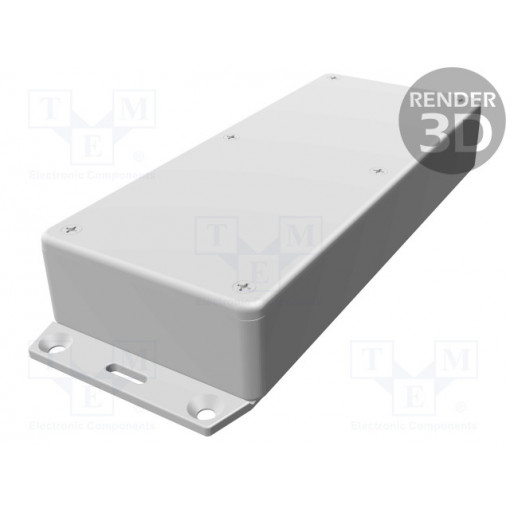 1591HF2GY; Enclosure: multipurpose; X: 71mm; Y: 165mm; Z: 30mm; 1591; ABS; grey; HAMMOND