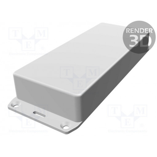 1591HFLBK; Enclosure: multipurpose; X: 71mm; Y: 165mm; Z: 29mm; 1591; ABS; black; HAMMOND