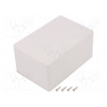 1591TSGY; Enclosure: multipurpose; X: 80mm; Y: 120mm; Z: 59mm; 1591S; ABS; grey; HAMMOND