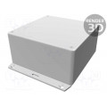 1591UF2SBK; Enclosure: multipurpose; X: 120mm; Y: 120mm; Z: 60mm; 1591; ABS; black; HAMMOND