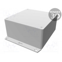 1591UF2SBK; Enclosure: multipurpose; X: 120mm; Y: 120mm; Z: 60mm; 1591; ABS; black; HAMMOND