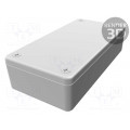 1591XXAGY; Enclosure: multipurpose; X: 51mm; Y: 100mm; Z: 26mm; 1591XX; ABS; grey; HAMMOND