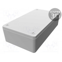 1591XXBGY; Enclosure: multipurpose; X: 63mm; Y: 113mm; Z: 31mm; 1591XX; ABS; grey; HAMMOND