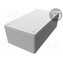 1591XXDGY; Enclosure: multipurpose; X: 82mm; Y: 152mm; Z: 50mm; 1591XX; ABS; grey; HAMMOND