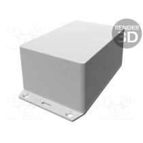 1591XXTFLBK; Enclosure: multipurpose; X: 83mm; Y: 123mm; Z: 59mm; 1591XX; ABS; IP54; HAMMOND