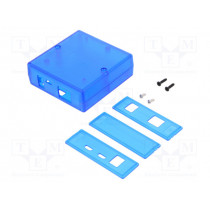 1593HAMARTBU; Enclosure: for computer; ABS; semi-transparent blue; X: 71mm; HAMMOND 1593HAMARTBU; Enclosure: for computer; ABS; semi-transparent blue; X: 71mm; HAMMOND