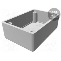 1594RFIBBK; Enclosure: shielding; X: 56mm; Y: 81mm; Z: 40mm; ABS,stainless steel; HAMMOND