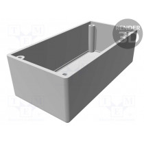 1594RFIDBK; Enclosure: shielding; X: 66mm; Y: 130mm; Z: 55mm; black; IP54; UL94V-0; HAMMOND