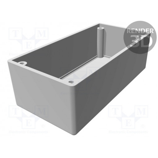 1594RFIDBK; Enclosure: shielding; X: 66mm; Y: 130mm; Z: 55mm; black; IP54; UL94V-0; HAMMOND