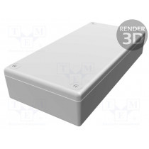 1599HGY; Enclosure: multipurpose; X: 110mm; Y: 220mm; Z: 44mm; 1599; ABS; grey; HAMMOND