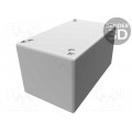 MB181110; Enclosure: multipurpose; X: 110mm; Y: 188mm; Z: 100mm; MB; black; IP54; HAMMOND