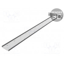 RM3U18BRKT; Mounting holder; L: 422mm; H: 133mm; HAMMOND