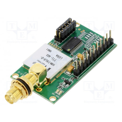 HM-TRLR-D-485-433; Module: transceiver; RF; FSK,GFSK,LoRa,OOK; 433.92MHz; RS485,UART; HOPE MICROELECTRONICS HM-TRLR-D-485-433; Module: transceiver; RF; FSK,GFSK,LoRa,OOK; 433.92MHz; RS485,UART; HOPE MICROELECTRONICS