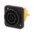 HPT-3-FD; Socket; AC supply; female; PIN: 3; 16A; 250V; thermoplastic; IP65; AMPHENOL