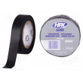 IB1510; Tape: electrical insulating; W: 15mm; L: 10m; Thk: 0.15mm; black; HPX IB1510; Tape: electrical insulating; W: 15mm; L: 10m; Thk: 0.15mm; black; HPX