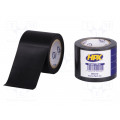 IB5010; Tape: electrical insulating; W: 50mm; L: 10m; Thk: 0.15mm; black; HPX