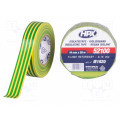 IE1920; Tape: electrical insulating; W: 19mm; L: 20m; Thk: 0.15mm; rubber; HPX