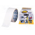 CW5005; Tape: duct; W: 48mm; L: 5m; Thk: 0.3mm; white; natural rubber; HPX