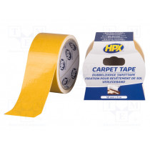 CT5005; Tape: fixing; W: 50mm; L: 5m; double-sided; white; HPX CT5005; Tape: fixing; W: 50mm; L: 5m; double-sided; white; HPX