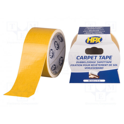 CT5005; Tape: fixing; W: 50mm; L: 5m; double-sided; white; HPX CT5005; Tape: fixing; W: 50mm; L: 5m; double-sided; white; HPX