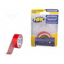ZC10; Tape: fixing; W: 19mm; L: 1.5m; Thk: 0.2mm; double-sided; transparent; HPX