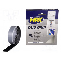 DG2505; Tape: fixing; W: 25mm; L: 2m; Thk: 3.1mm; synthetic rubber; black; HPX