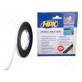 ZC03; Tape: fixing; W: 9mm; L: 10m; Thk: 1.05mm; double-sided; acrylic; HPX