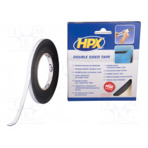 ZC03; Tape: fixing; W: 9mm; L: 10m; Thk: 1.05mm; double-sided; acrylic; HPX