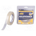 HT1905; Tape: fixing; W: 19mm; L: 5m; Thk: 1mm; double-sided; acrylic; HPX HT1905; Tape: fixing; W: 19mm; L: 5m; Thk: 1mm; double-sided; acrylic; HPX