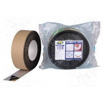 AY5020; Tape: sealing; W: 50mm; L: 20m; Thk: 0.5mm; black; butyl; aluminium; HPX AY5020; Tape: sealing; W: 50mm; L: 20m; Thk: 0.5mm; black; butyl; aluminium; HPX