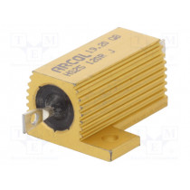 HS25-120RJ; Resistor: wire-wound; with heatsink; screw; 120Ω; 25W; ±5%; ARCOL