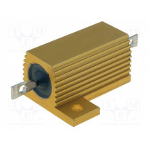 HS25-3K3J; Resistor: wire-wound; with heatsink; screw; 3.3kΩ; 25W; ±5%; ARCOL