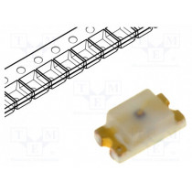 HSMA-C191; LED; SMD; 0603; amber; 28.5÷90mcd; 1.6x0.8x0.6mm; 170°; 1.9÷2.4V; BROADCOM (AVAGO)
