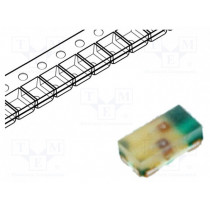 HSMF-C165; LED; SMD; 0603; red/green; 1.6x0.8x0.5mm; 120°; 1.95÷2.6/2.2÷2.6V; BROADCOM (AVAGO)