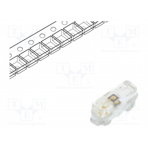 HSML-C230; LED; SMD; 0402; orange; 28.5mcd; 1x0.55x0.3mm; 140°; 1.6÷2.4V; 20mA; BROADCOM (AVAGO)
