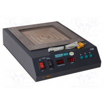 854ESD; Preheater; 130x130mm; 400W; 230VAC; 50÷350°C; Plug: EU; ESD; QUICK 854ESD; Preheater; 130x130mm; 400W; 230VAC; 50÷350°C; Plug: EU; ESD; QUICK