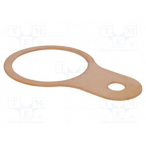 1.022.2000.50; Earth tag; Mat: brass; 21mm; HUMMEL