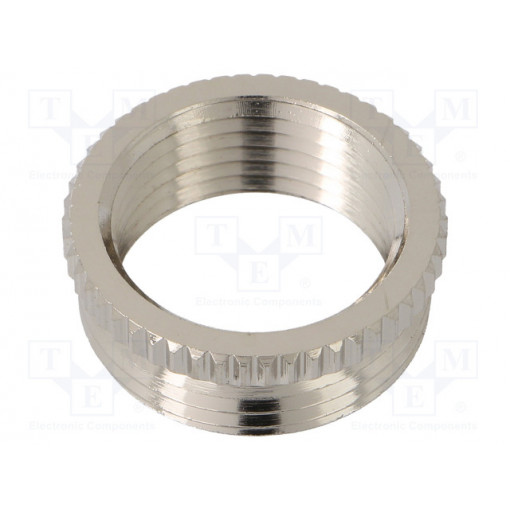 1.071.1611.01; Reduction of threads for glands; Int.thread: PG11; brass; nickel; HUMMEL 1.071.1611.01; Reduction of threads for glands; Int.thread: PG11; brass; nickel; HUMMEL