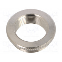 1.076.3225.50; Reduction of threads for glands; Int.thread: M25; brass; nickel; HUMMEL