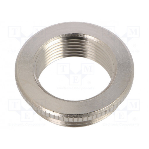 1.076.3225.50; Reduction of threads for glands; Int.thread: M25; brass; nickel; HUMMEL